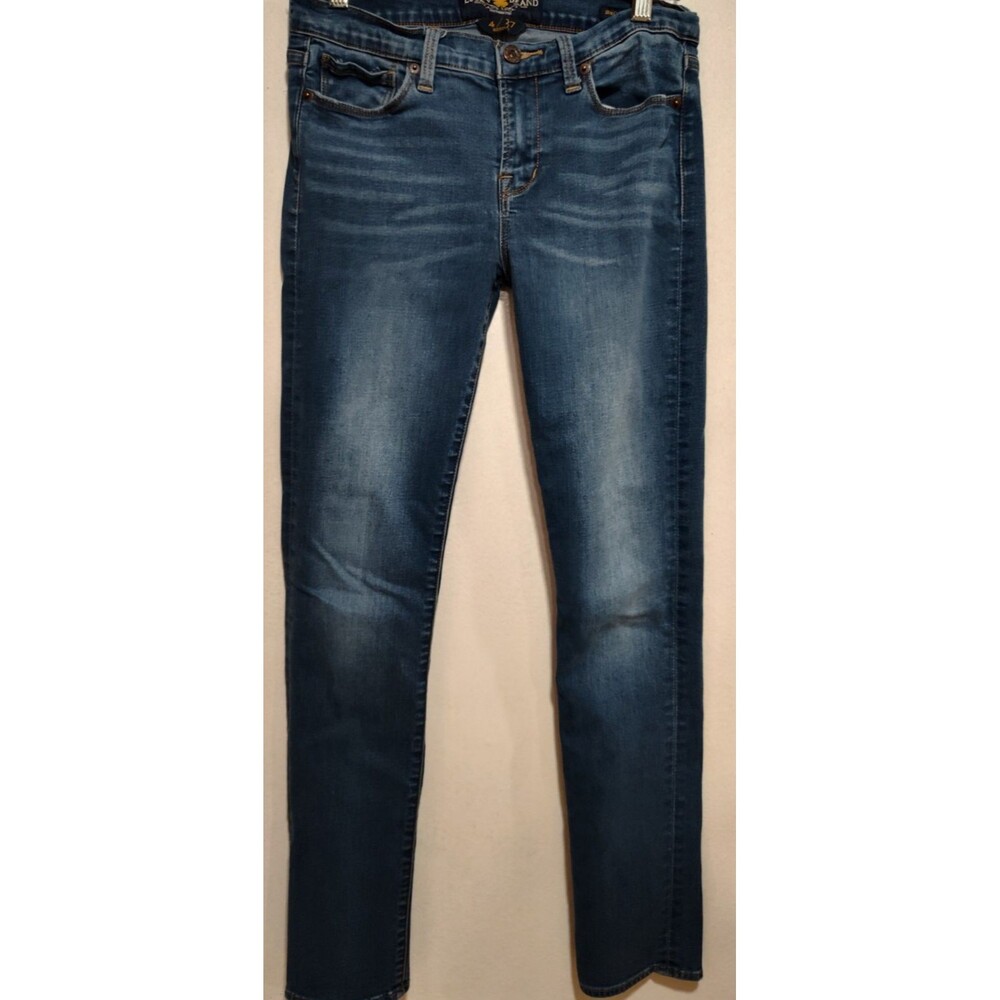 Lucky Brand Women Casual Low Rise Brooke Straight Denim Jeans Size 4/27R